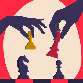 Плакат шахматы
