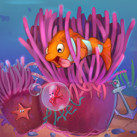 Рыбка клоун