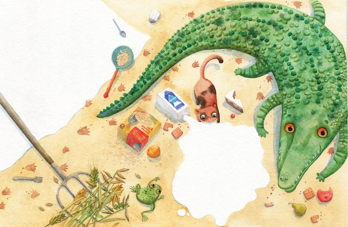 кто же это наследил?..