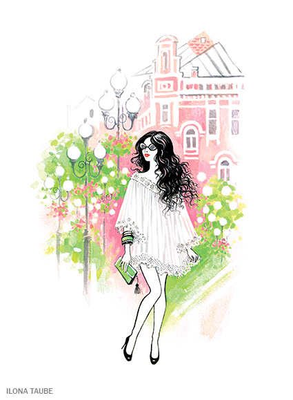 Fashion иллюстрация для обложки блокнота 5