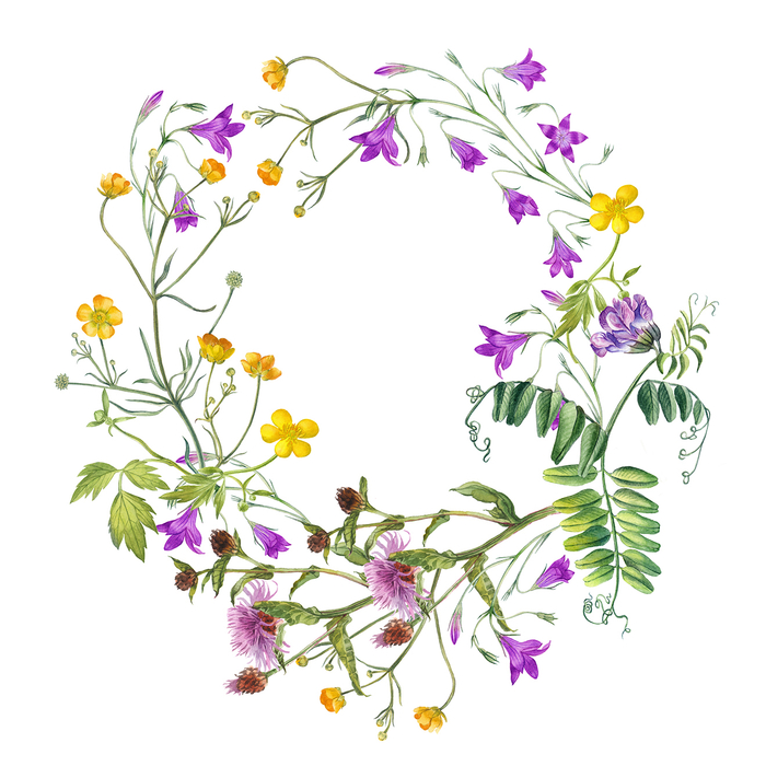 Летний веночек