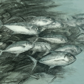 Иллюстрация к рассказу Эдгара По "Низвержение в Мальстрем"