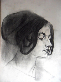 Голова девушки