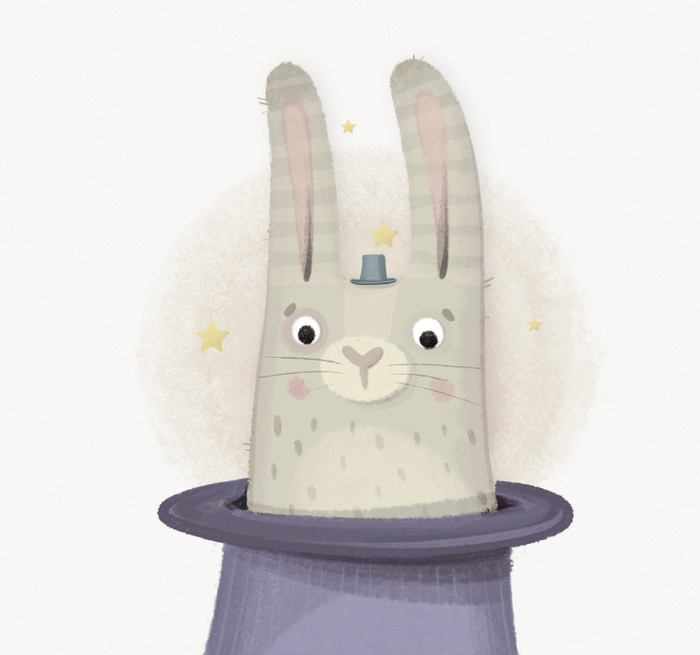 Кролик в шляпе