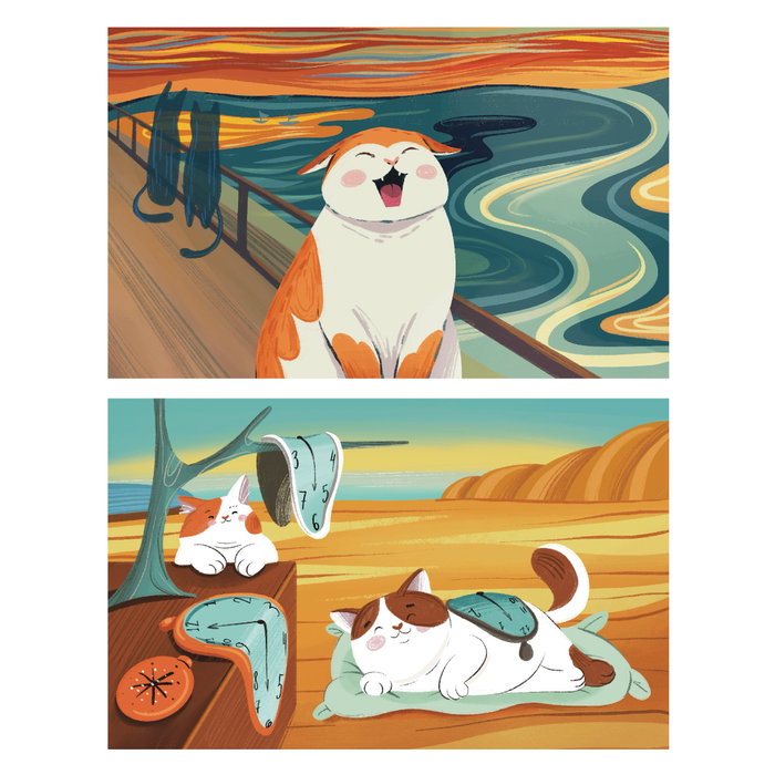 Котики и искусство часть 1