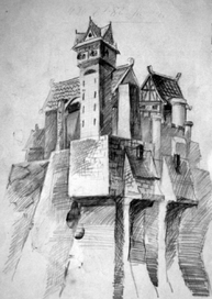 Замок (набросок)
