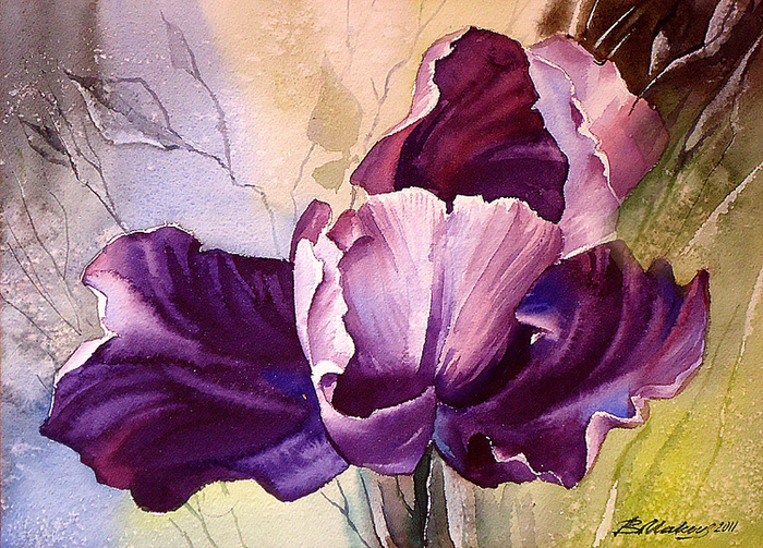 ,,Сиреневое настроение.Ирис,,