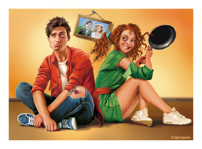 Сковорода не только кормит, но и воспитывает)