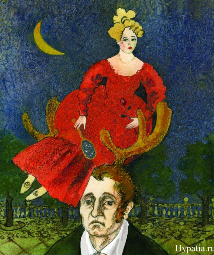 Иллюстрация к статье о женской неверности.