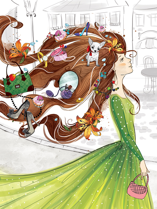 что у девушки на уме