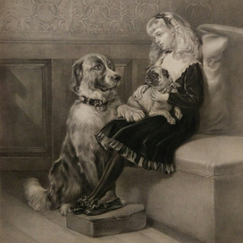 Копия картины Heywood Hardy