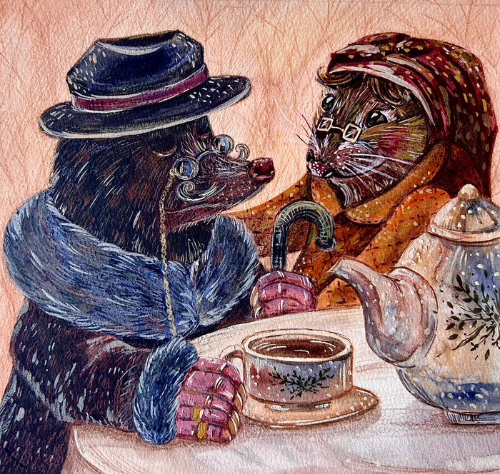 Крот пришёл в гости