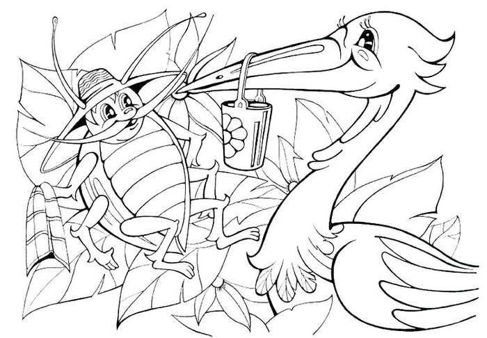 Буква Ж(раскраска)