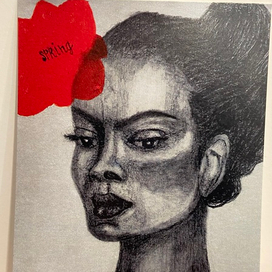 Авторская открытка. Фрида Кало 