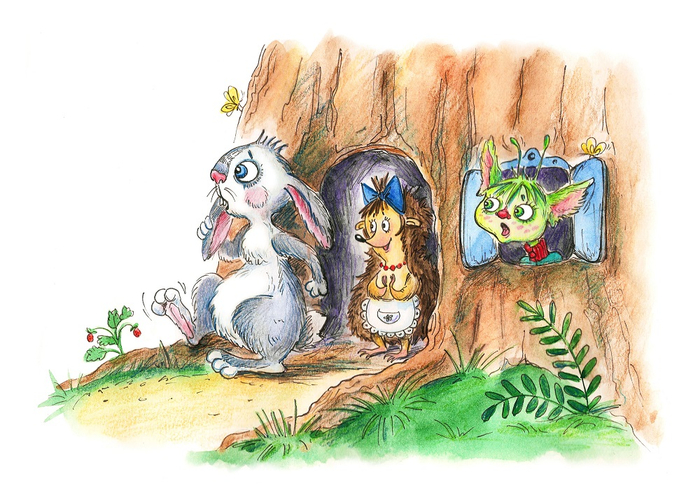 Заяц Лёха-суматоха