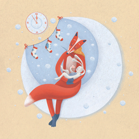 Часы двенадцать бьют