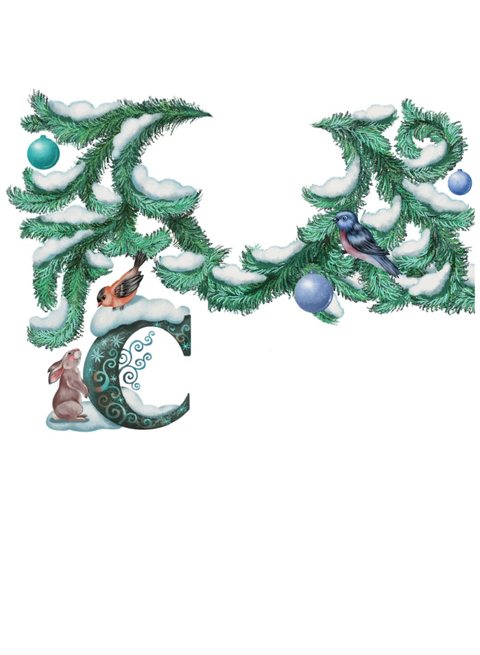 Новогодний орнамент