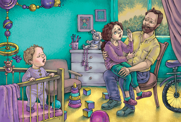 Вита и ее сестренка-плакса