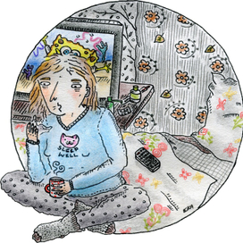 На больничном