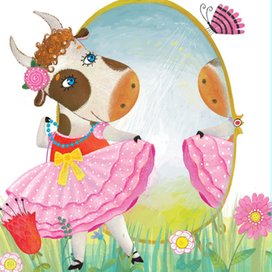 Красавица коровка