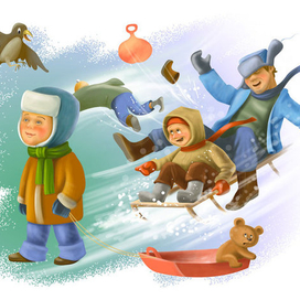 Дети, будьте внимательны на прогулке