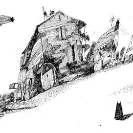 Дирижабль летит