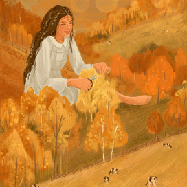 Осень в полях