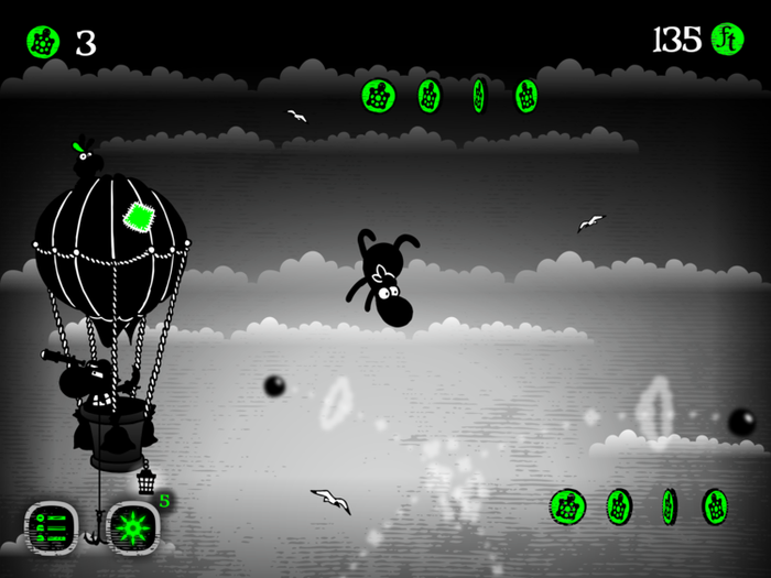 Пират в воздухе, пролетел воздушный шар