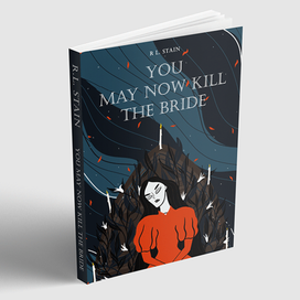 Иллюстрация - обложка для серии книг "Улица страха" II