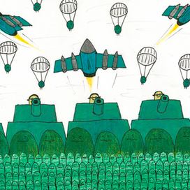 Зеваки в армии