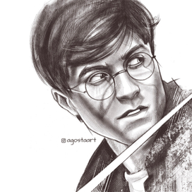 Гарри Поттер, диджитал скетч