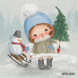 Новогодняя открытка