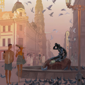 Русалочка, Казань.