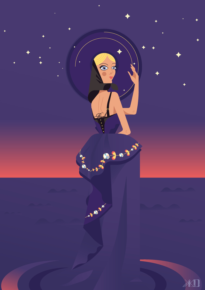 Дама в шляпе