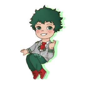 Чиби иллюстрация