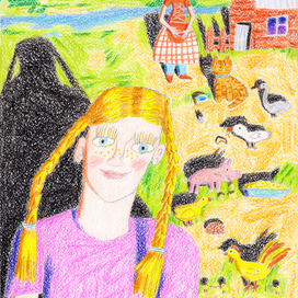 Лето в деревне