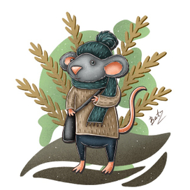 Мышонок-путешественник