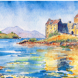 Шотландский замок