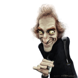 Курящий мужчина