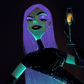 Бокал шампанского