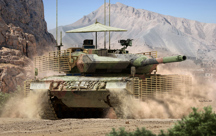 Leopard 2A6M CAN (box art for RFM )