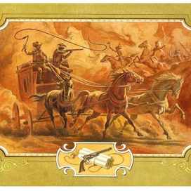 форзац к книге СЕРЕБРЯНЫЙ КАНЬОН