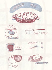 яблочный пирог