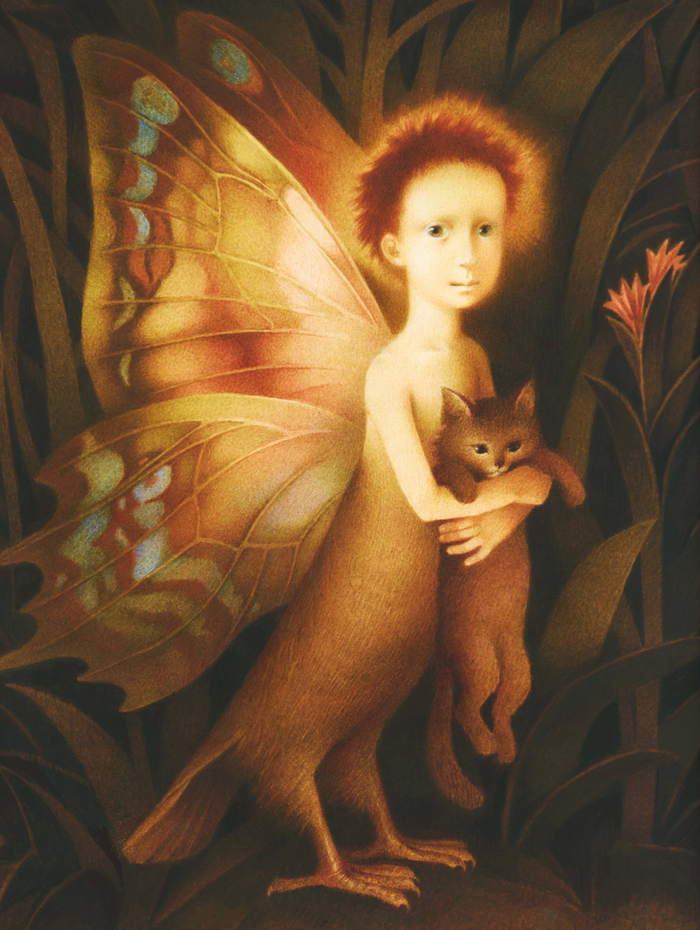 рисунок для книги  "Город света"