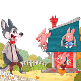 Three little pigs 🐖