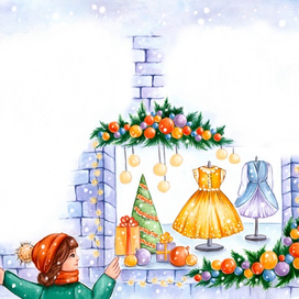 Подготовка к Новогодним праздникам.