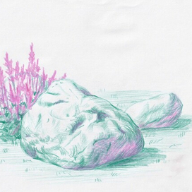 Камни (набросок)