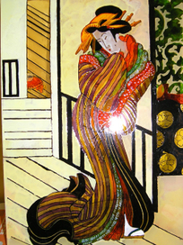 Роспись по стеклу.