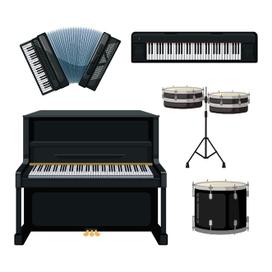 Классические музыкальные инструменты