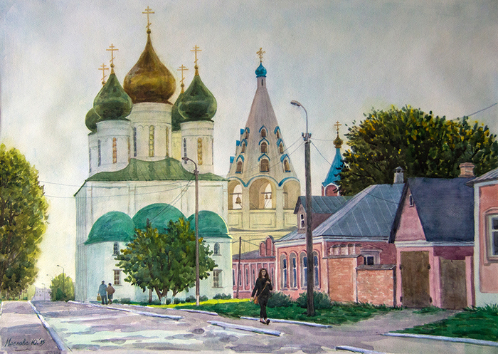 Вечер в Коломне